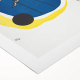 Vibrant Abstract Modern Art Print - Kleine Welten II by Wassily Kandinsky