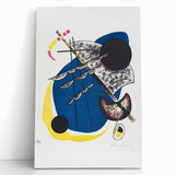 Vibrant Abstract Modern Art Print - Kleine Welten II by Wassily Kandinsky