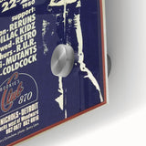 Iggy Pop Retro Wall Art – Vintage Detroit Concert 1980 Print