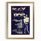 Iggy Pop Retro Wall Art – Vintage Detroit Concert 1980 Print
