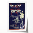 Iggy Pop Retro Wall Art – Vintage Detroit Concert 1980 Print