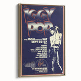 Iggy Pop Retro Wall Art – Vintage Detroit Concert 1980 Print