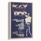 Iggy Pop Retro Wall Art – Vintage Detroit Concert 1980 Print