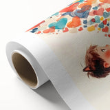 Playroom Wall Art – Whimsical Heart Balloon Illustration for Kids