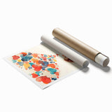 Playroom Wall Art – Whimsical Heart Balloon Illustration for Kids