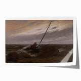 After the Storm by Caspar David Friedrich - Romanticism Art Print