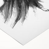 Abstract figurative rolled canvas artwork showcasing vibrant colors and dynamic shapes, elegantly packaged in a sturdy cardboard tube for safe delivery. Ideal for modern decor enthusiasts seeking unique, eye-catching pieces.