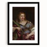 Baroque Art - Graceful Portrait of Divine Elegance