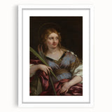 Baroque Art - Graceful Portrait of Divine Elegance