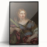 Baroque Art - Graceful Portrait of Divine Elegance