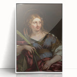 Baroque Art - Graceful Portrait of Divine Elegance