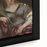 Baroque Art - Graceful Portrait of Divine Elegance