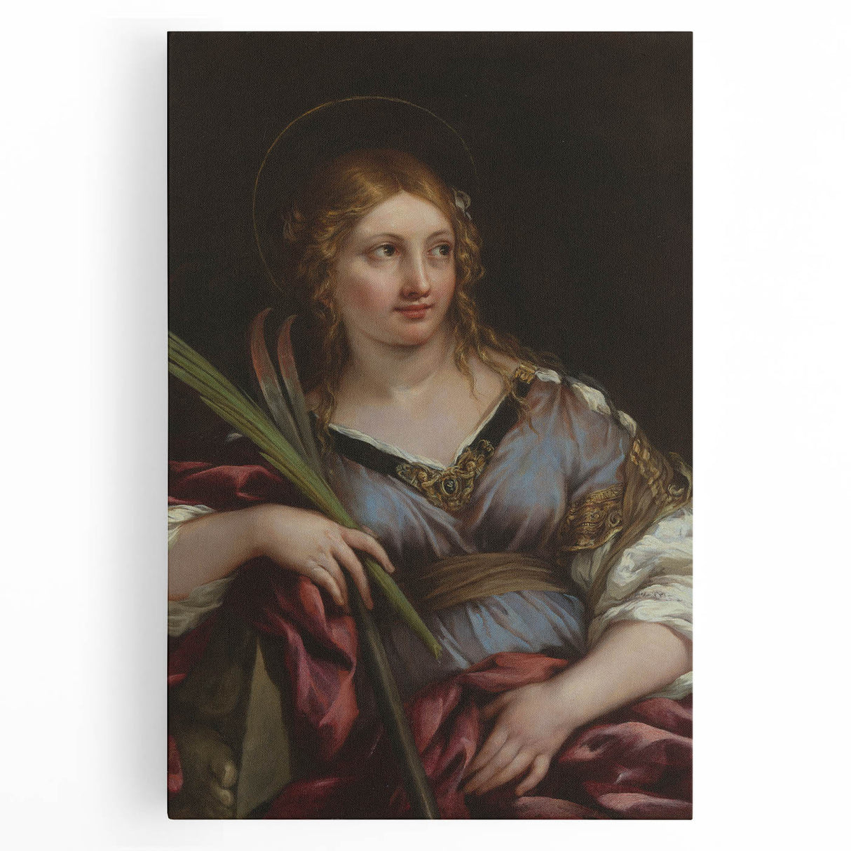 Baroque Art - Graceful Portrait of Divine Elegance