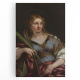 Baroque Art - Graceful Portrait of Divine Elegance