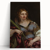 Baroque Art - Graceful Portrait of Divine Elegance