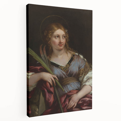 Baroque Art - Graceful Portrait of Divine Elegance