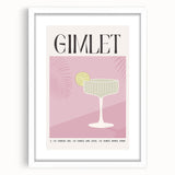 Abstract art print featuring swirling patterns in muted earth tones, framed in white, ideal for dining room decor.