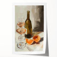 Rolled print of assorted fruits in vibrant colors, ideal for art wall dining room or kitchen decor.