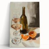 Large black and white stretched canvas featuring an assortment of fruits, ideal for kitchen wall art.