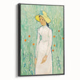 Impressionist Art Print - Girl in White by Vincent van Gogh - Van Gogh Wall Art
