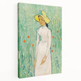 Impressionist Art Print - Girl in White by Vincent van Gogh - Van Gogh Wall Art