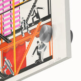 Theater Maquettes - Bold Abstract Modern Wall Art in Vibrant Colors