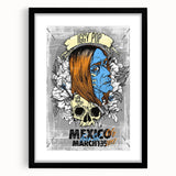 Iggy Pop Retro Wall Art – Vintage Mexico City Concert 2017 Print