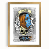 Iggy Pop Retro Wall Art – Vintage Mexico City Concert 2017 Print