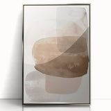 Soft Neutral Dining Room Wall Art – Minimalist Abstract Print