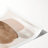 Soft Neutral Dining Room Wall Art – Minimalist Abstract Print