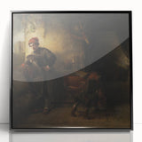 Baroque Art: Classic Historical Wall Art with Antique Elegance