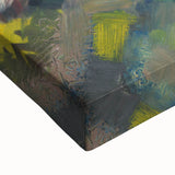 Abstract Expressionist Floral Landscape Wall Art - Vibrant Modern Decor