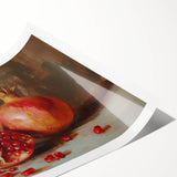 Extra large rolled print featuring line art flowers in monochrome, ideal for large living room wall art.