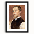 Classic Portrait of Albert Grenier - Vintage Art by Henri de Toulouse-Lautrec