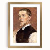 Classic Portrait of Albert Grenier - Vintage Art by Henri de Toulouse-Lautrec