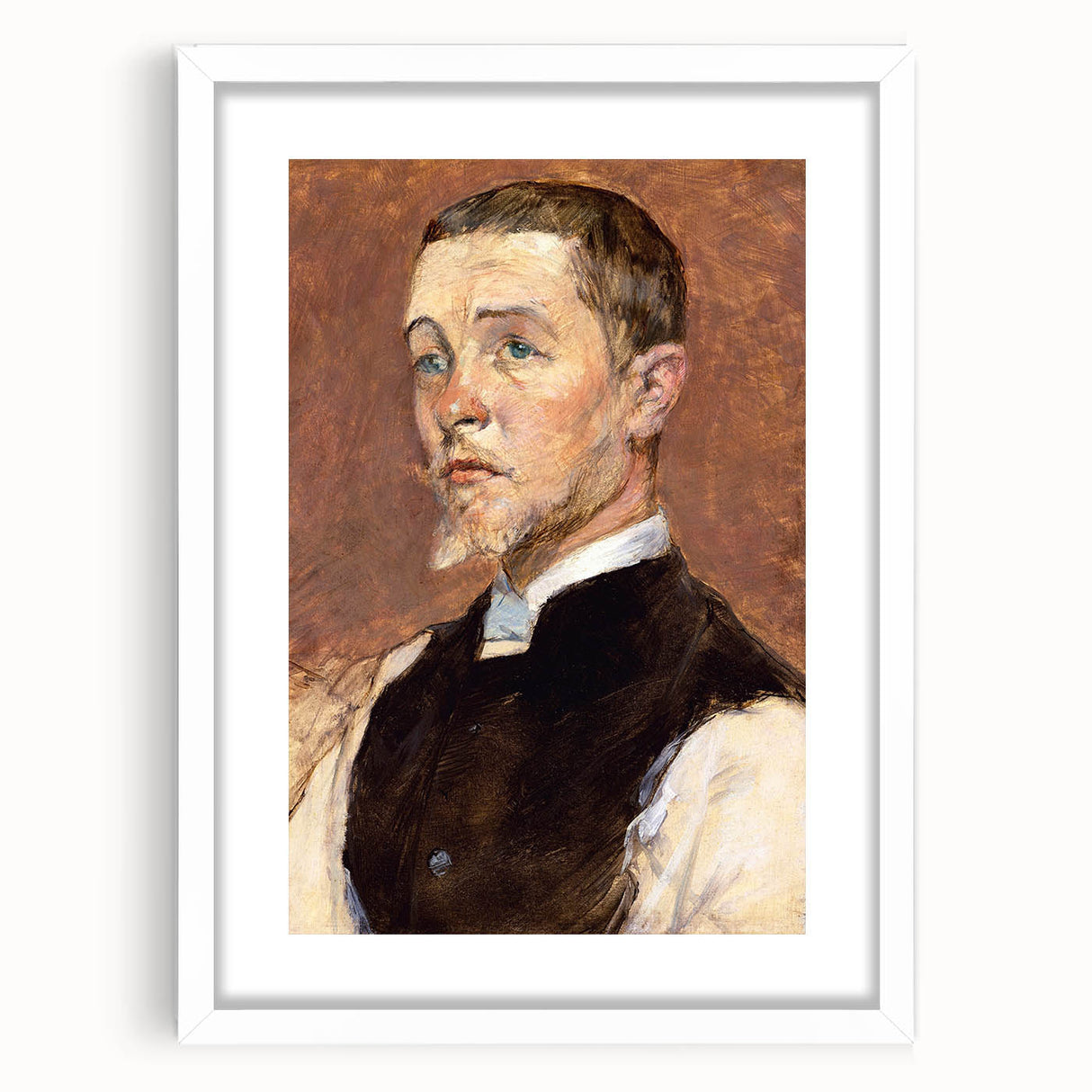 Classic Portrait of Albert Grenier - Vintage Art by Henri de Toulouse-Lautrec