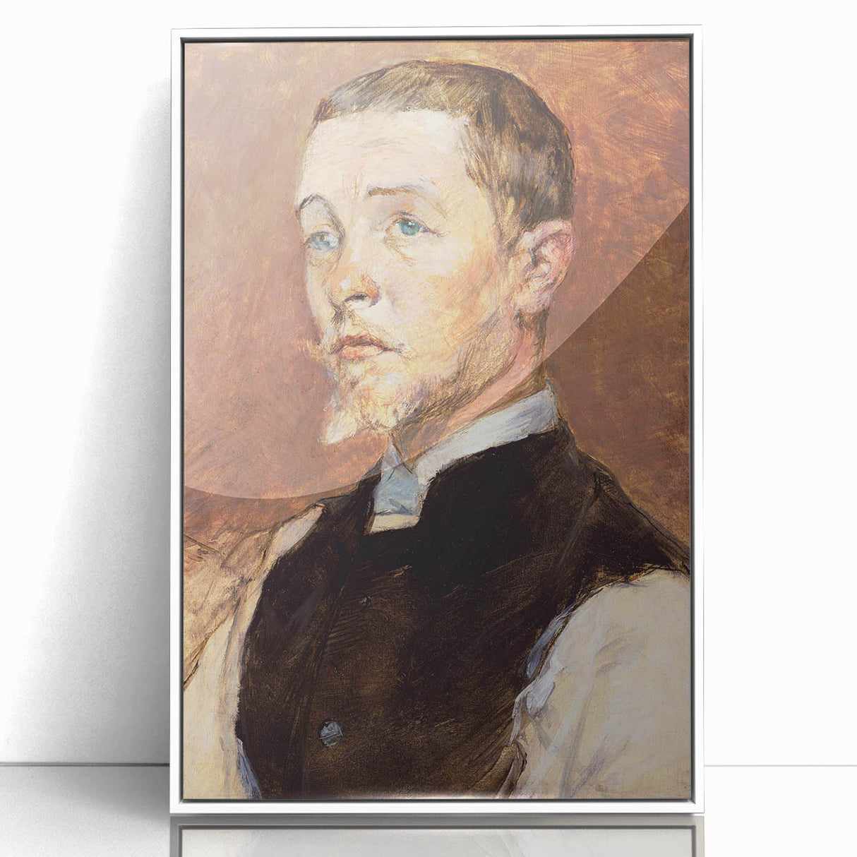 Classic Portrait of Albert Grenier - Vintage Art by Henri de Toulouse-Lautrec