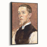 Classic Portrait of Albert Grenier - Vintage Art by Henri de Toulouse-Lautrec