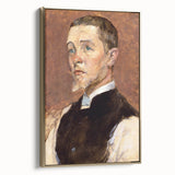 Classic Portrait of Albert Grenier - Vintage Art by Henri de Toulouse-Lautrec