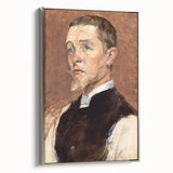 Classic Portrait of Albert Grenier - Vintage Art by Henri de Toulouse-Lautrec