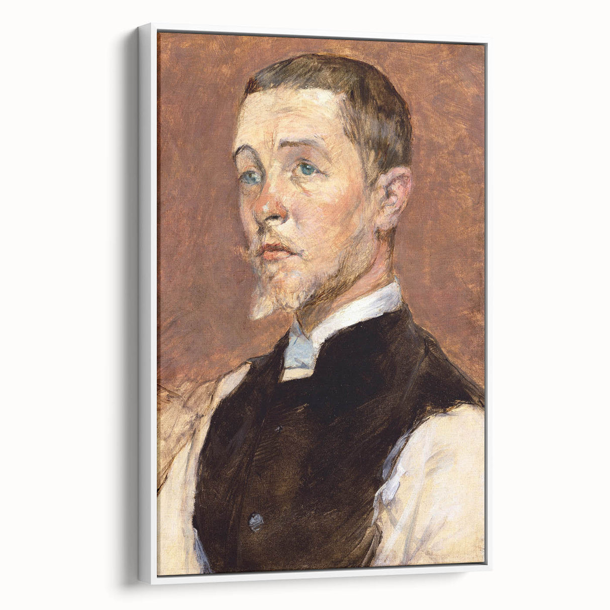 Classic Portrait of Albert Grenier - Vintage Art by Henri de Toulouse-Lautrec