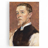 Classic Portrait of Albert Grenier - Vintage Art by Henri de Toulouse-Lautrec
