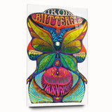 Iron Butterfly Retro Wall Art – Vintage Psychedelic Concert Print