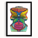 Iron Butterfly Retro Wall Art – Vintage Psychedelic Concert Print