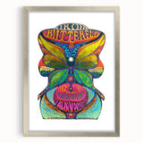 Iron Butterfly Retro Wall Art – Vintage Psychedelic Concert Print