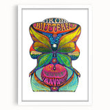 Iron Butterfly Retro Wall Art – Vintage Psychedelic Concert Print
