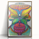 Iron Butterfly Retro Wall Art – Vintage Psychedelic Concert Print