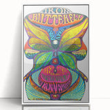 Iron Butterfly Retro Wall Art – Vintage Psychedelic Concert Print