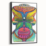 Iron Butterfly Retro Wall Art – Vintage Psychedelic Concert Print
