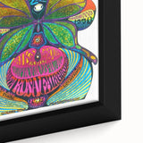 Iron Butterfly Retro Wall Art – Vintage Psychedelic Concert Print